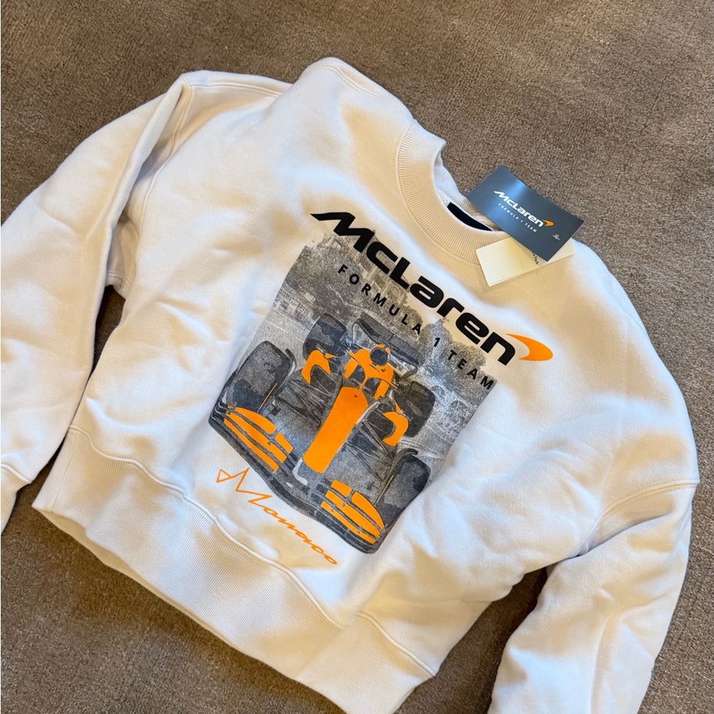McLaren Formula Team White Sweatshirt